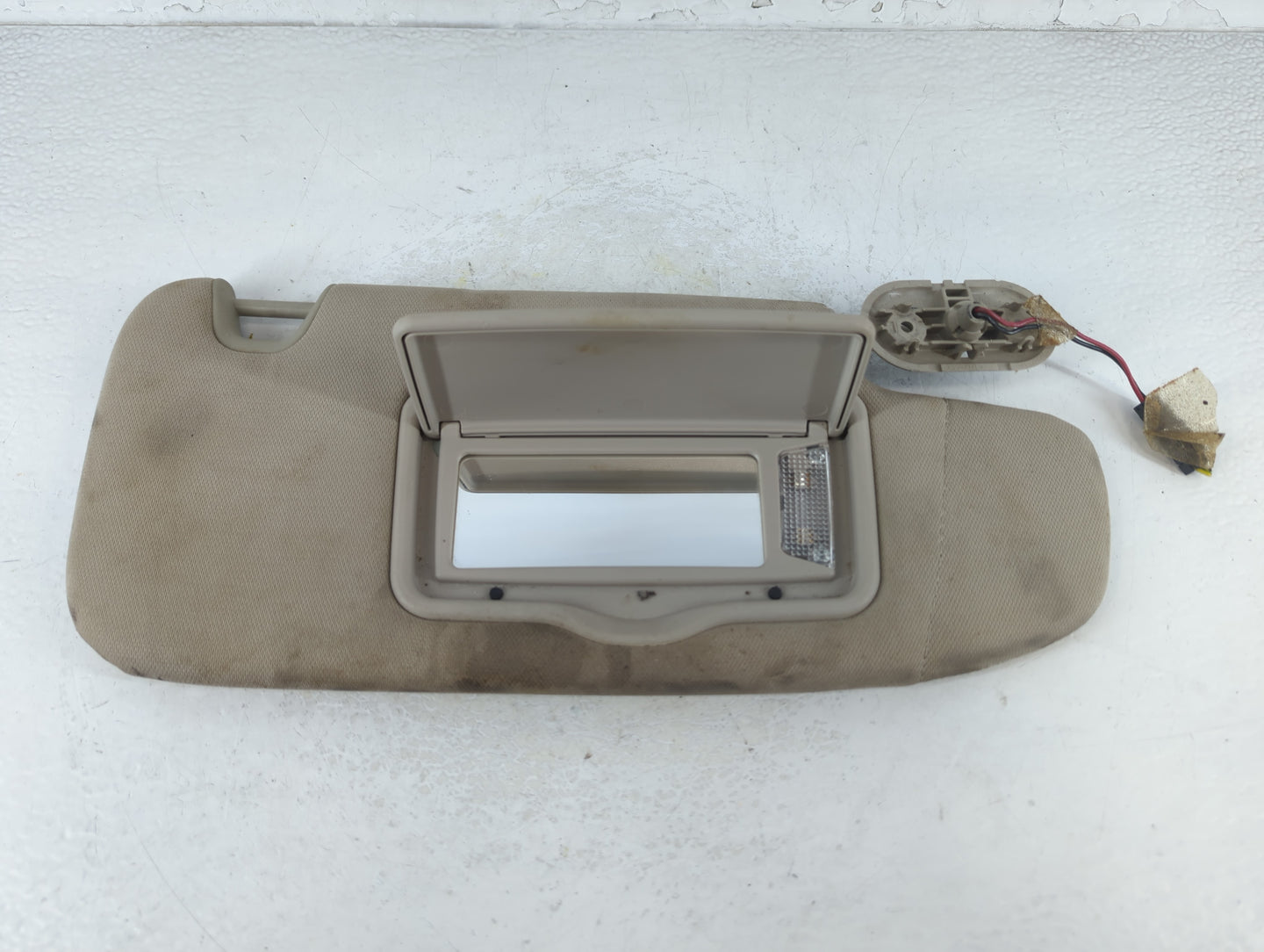 2007-2009 Lincoln Mkz Sun Visor Shade Replacement Passenger Right Mirror Fits Fits 2006 2007 2008 2009 OEM Used Auto Parts -