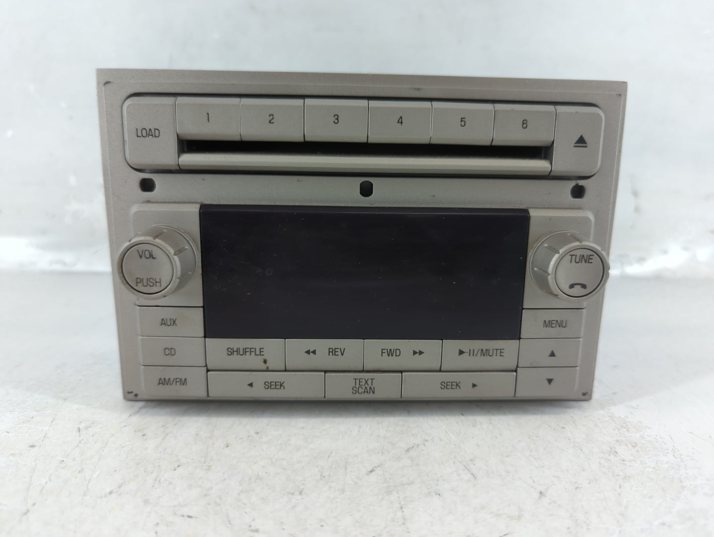 2007 Lincoln Mkz Radio AM FM Cd Player Receiver Replacement P/N:2567A Fits OEM Used Auto Parts - Oemusedautoparts1.com