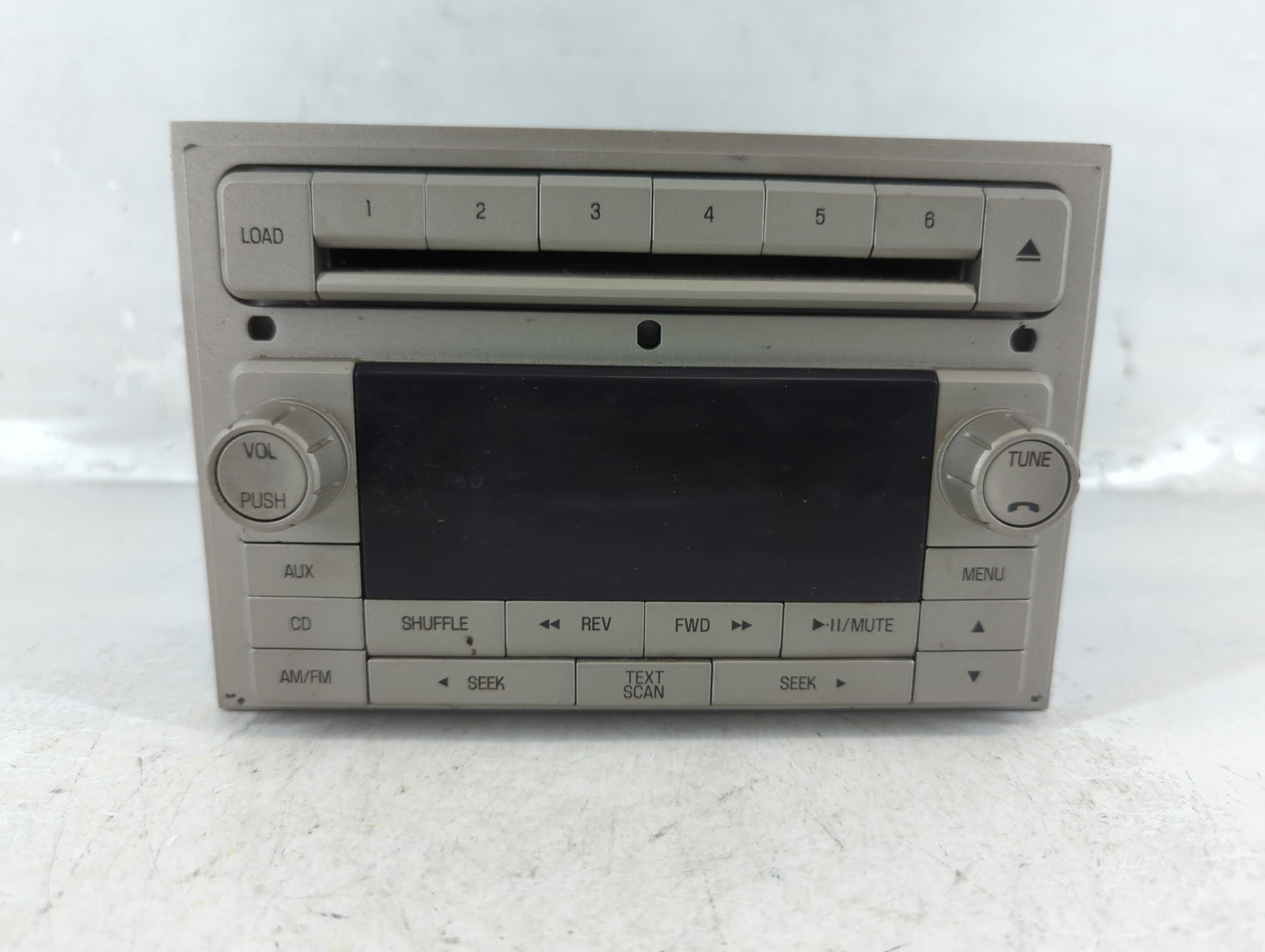 2007 Lincoln Mkz Radio AM FM Cd Player Receiver Replacement P/N:2567A Fits OEM Used Auto Parts - Oemusedautoparts1.com