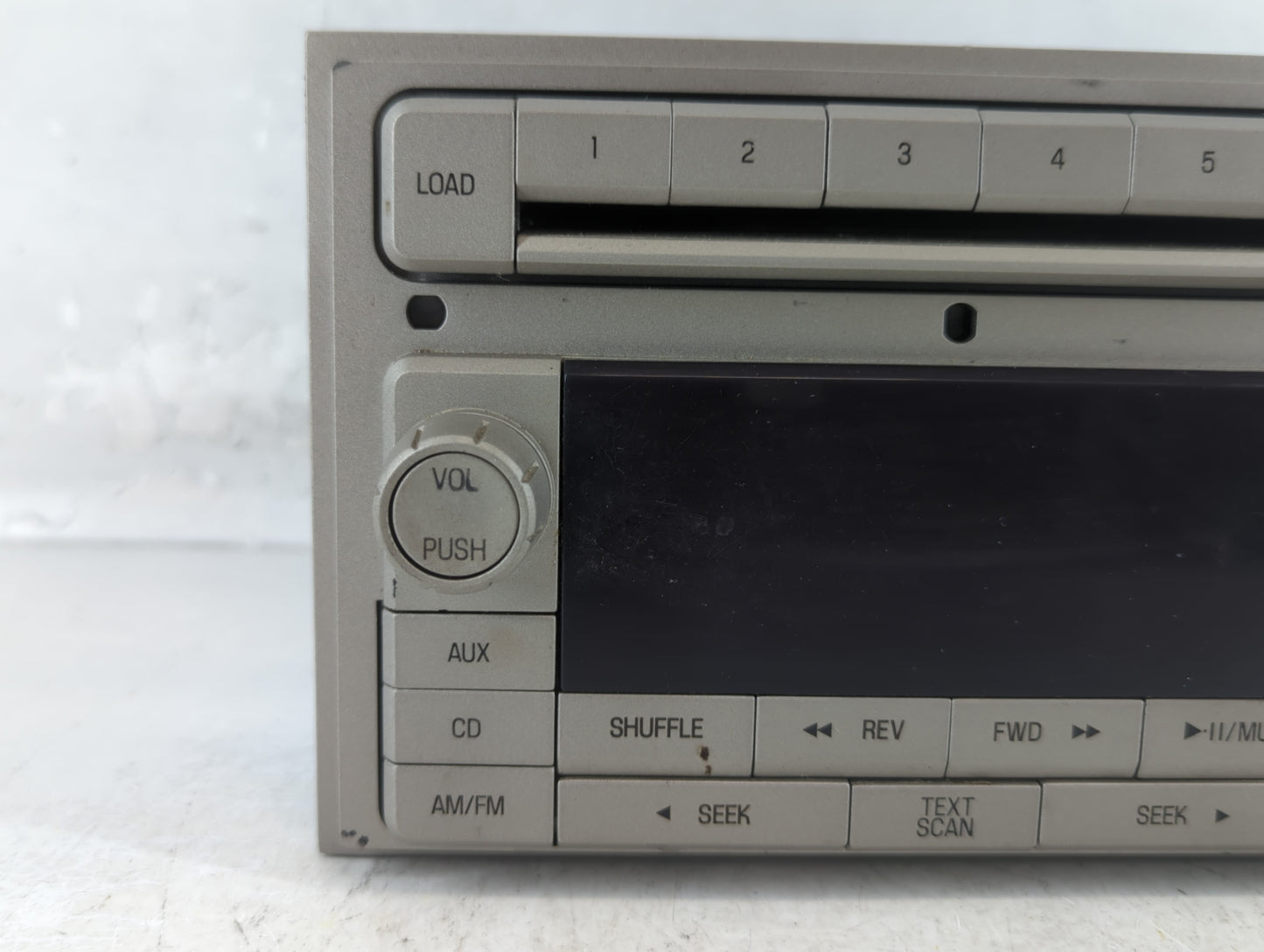 2007 Lincoln Mkz Radio AM FM Cd Player Receiver Replacement P/N:2567A Fits OEM Used Auto Parts - Oemusedautoparts1.com