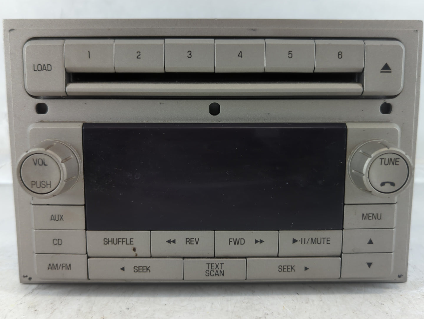 2007 Lincoln Mkz Radio AM FM Cd Player Receiver Replacement P/N:2567A Fits OEM Used Auto Parts - Oemusedautoparts1.com