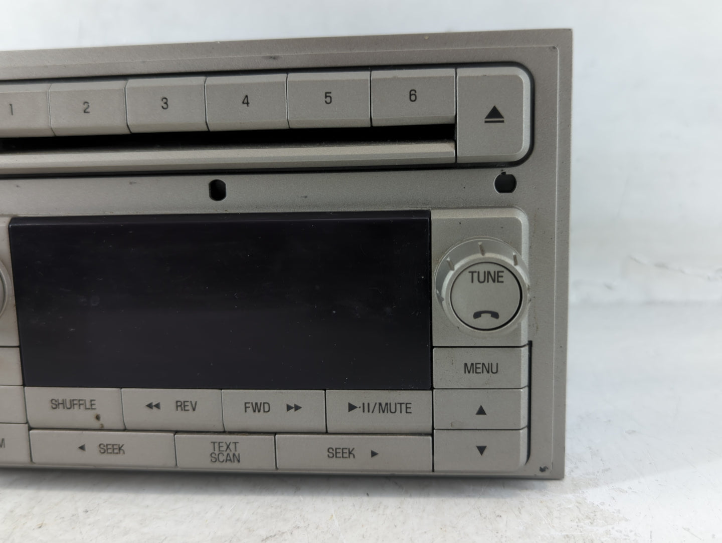 2007 Lincoln Mkz Radio AM FM Cd Player Receiver Replacement P/N:2567A Fits OEM Used Auto Parts - Oemusedautoparts1.com