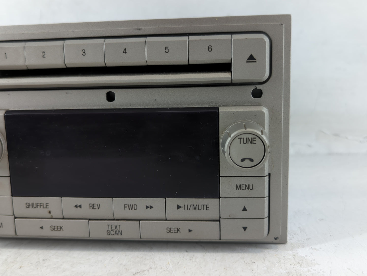 2007 Lincoln Mkz Radio AM FM Cd Player Receiver Replacement P/N:2567A Fits OEM Used Auto Parts - Oemusedautoparts1.com