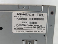 2007 Lincoln Mkz Radio AM FM Cd Player Receiver Replacement P/N:2567A Fits OEM Used Auto Parts - Oemusedautoparts1.com