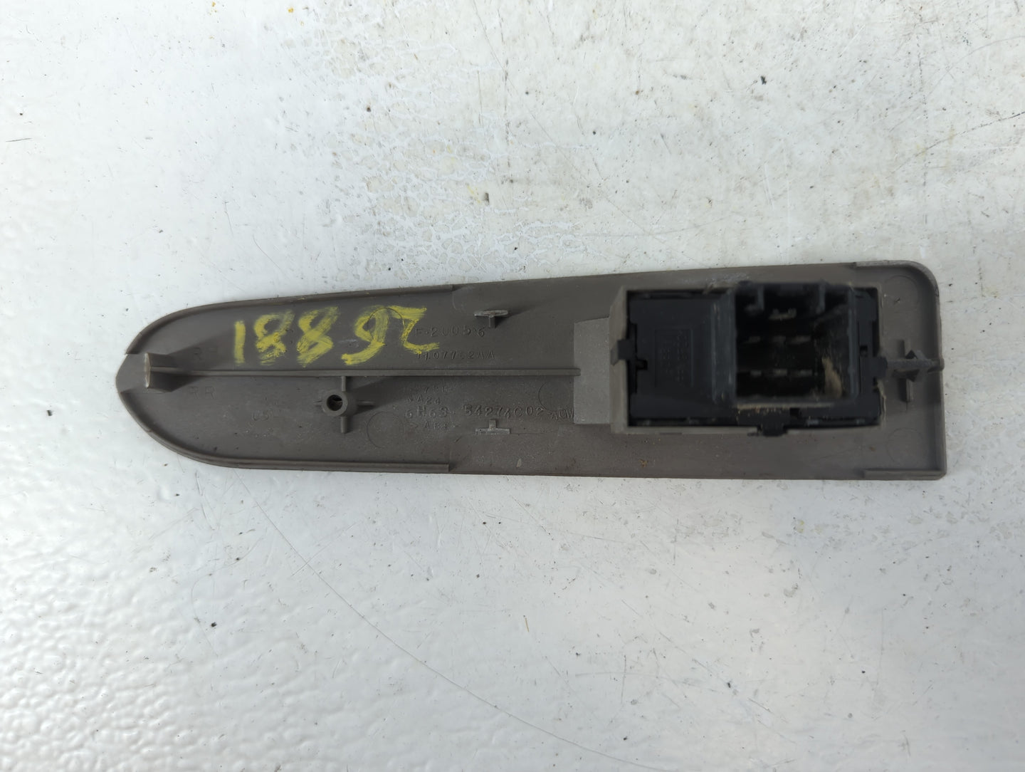 2007-2009 Lincoln Mkz Passenger Right Rear Power Window Switch - Oemusedautoparts1.com