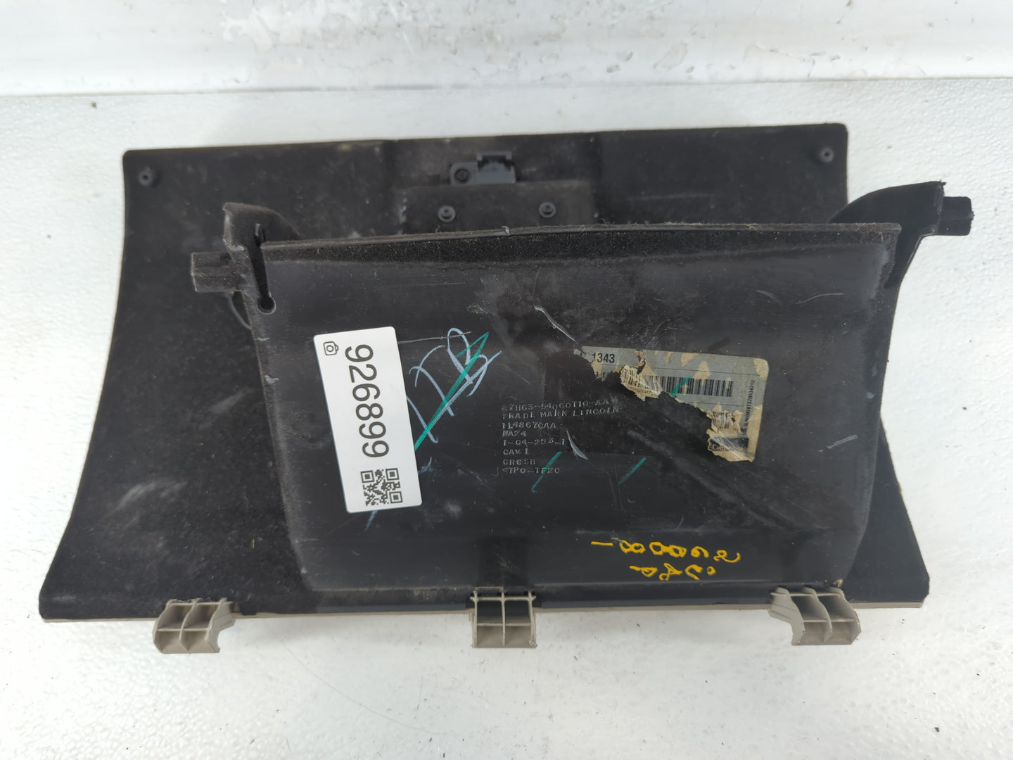 2007 Lincoln Mkz Passenger Glove Box Door Storage Compartment 926899 - Oemusedautoparts1.com