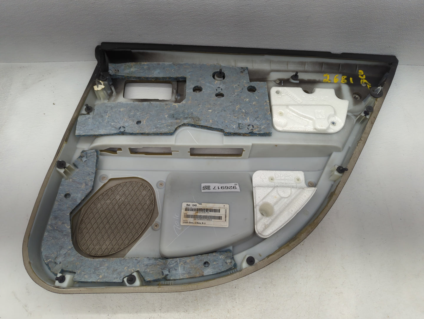 2007 Lincoln Mkz Front Right Passenger Interior Door Panel Trim - Oemusedautoparts1.com