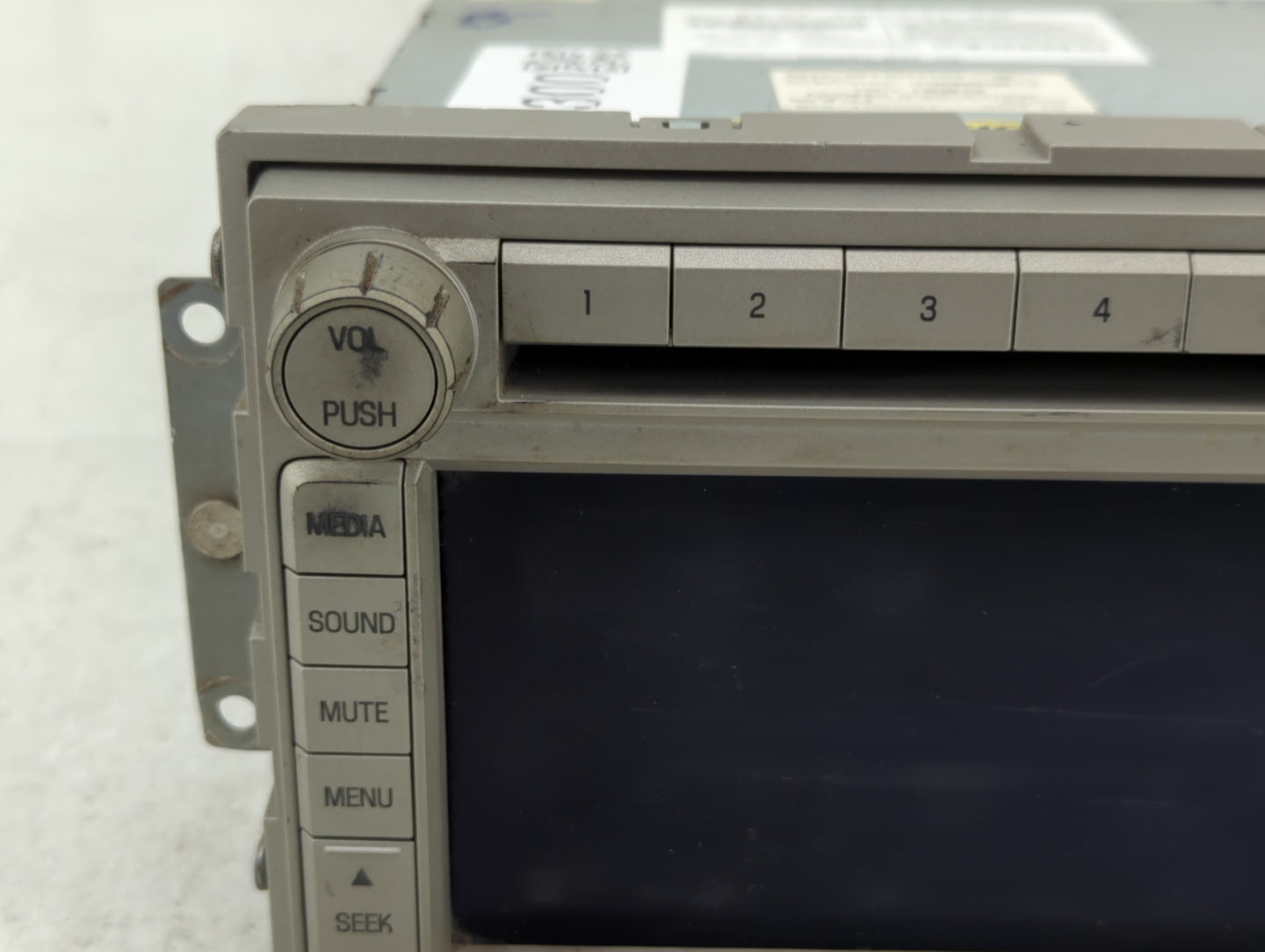 2007 Lincoln Navigator Radio AM FM Cd Player Receiver Replacement P/N:7L7T-18K931-EB Fits OEM Used Auto Parts - Oemusedautop
