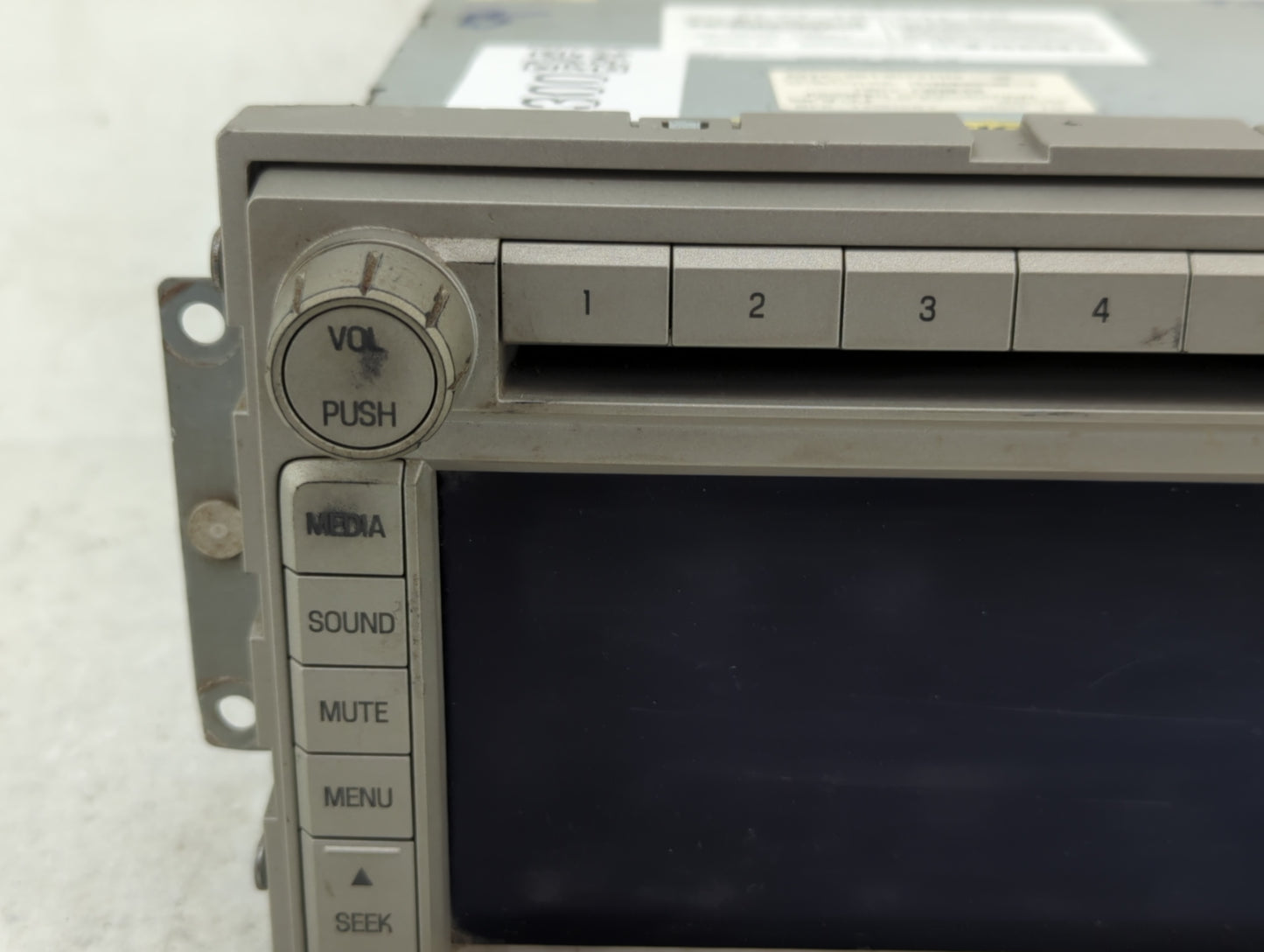 2007 Lincoln Navigator Radio AM FM Cd Player Receiver Replacement P/N:7L7T-18K931-EB Fits OEM Used Auto Parts - Oemusedautop