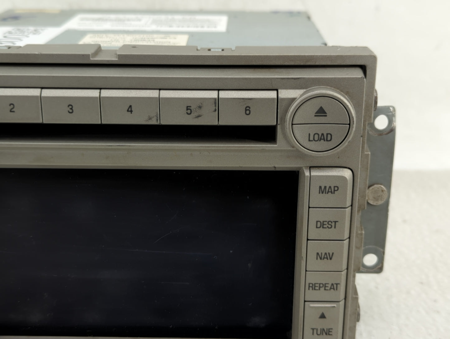 2007 Lincoln Navigator Radio AM FM Cd Player Receiver Replacement P/N:7L7T-18K931-EB Fits OEM Used Auto Parts - Oemusedautop