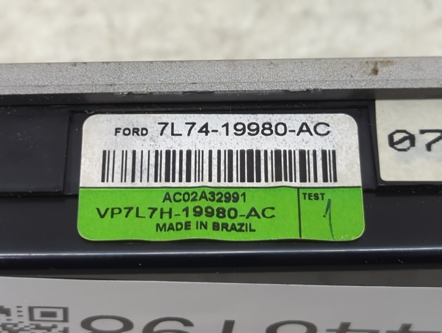 2007 Lincoln Navigator Climate Control Module Temperature AC/Heater Replacement P/N:7L74-19980-AC Fits OEM Used Auto Parts -