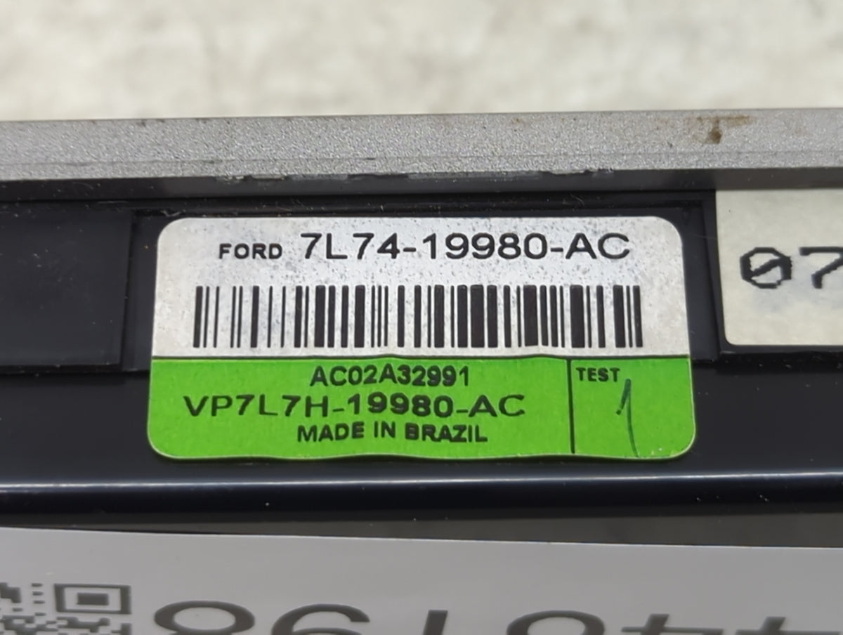 2007-2010 Lincoln Navigator Climate Control Module Temperature AC/Heater Replacement P/N:7L74-19980-AC Fits OEM Used Auto Pa
