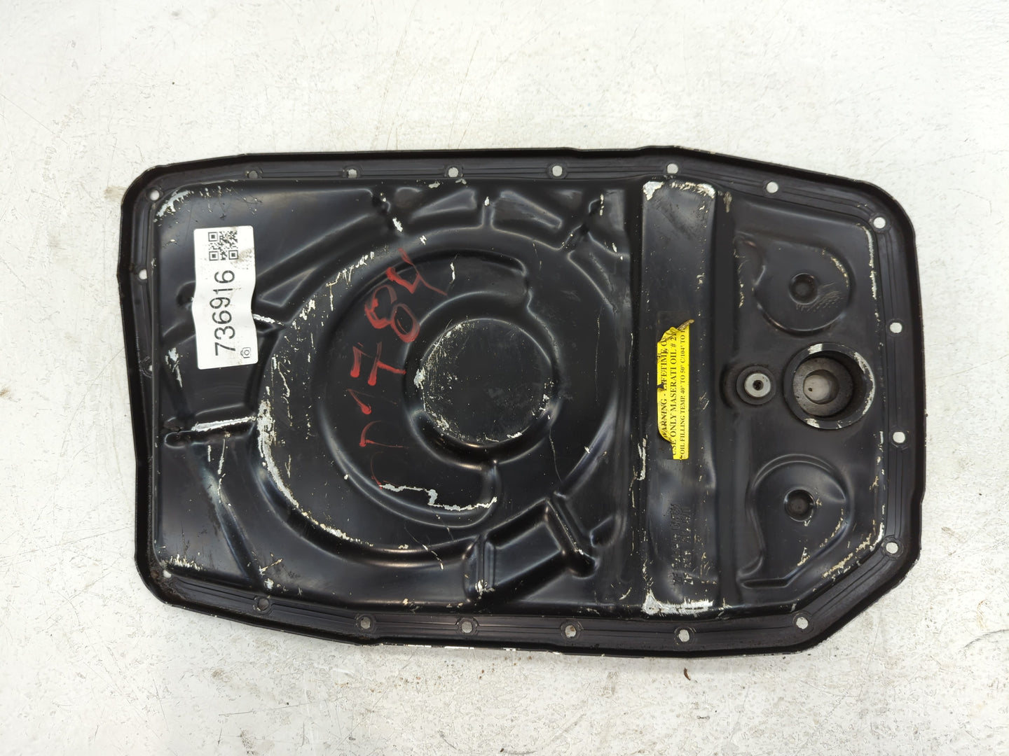 2007 Maserati Quattroporte Engine Oil Pan P/N:ZF 1068 203 020 Fits OEM Used Auto Parts - Oemusedautoparts1.com