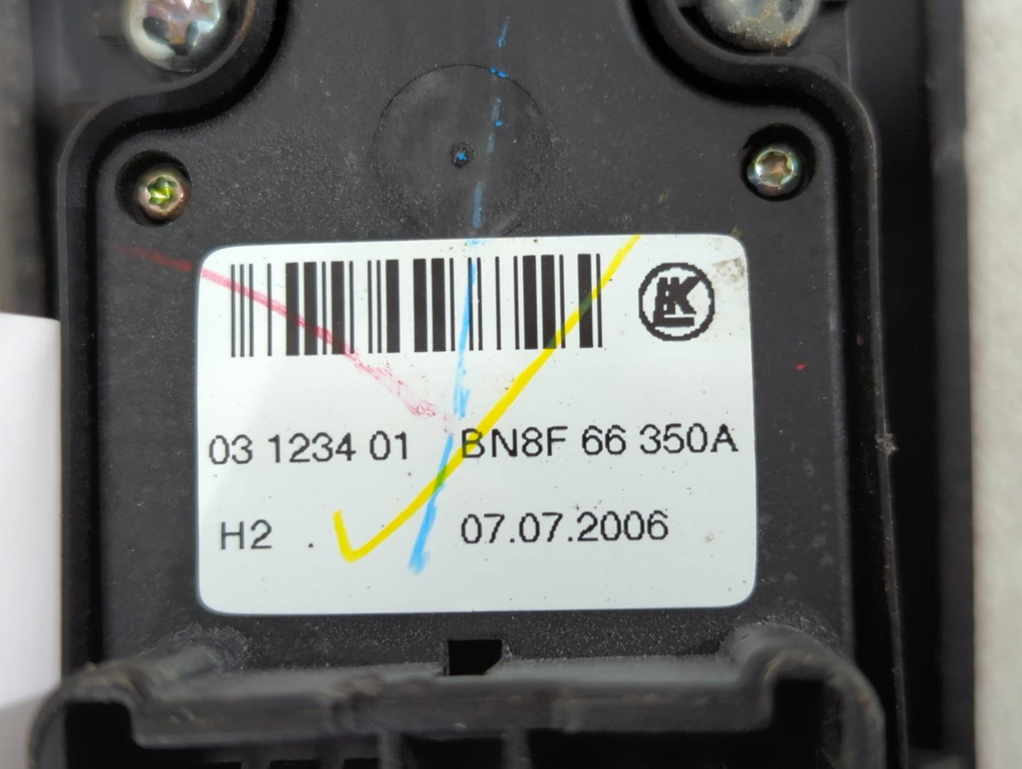 2004-2009 Mazda 3 Master Power Window Switch Replacement Driver Side Left P/N:BN8F 66 350A Fits Fits 2004 2005 2006 2007 200