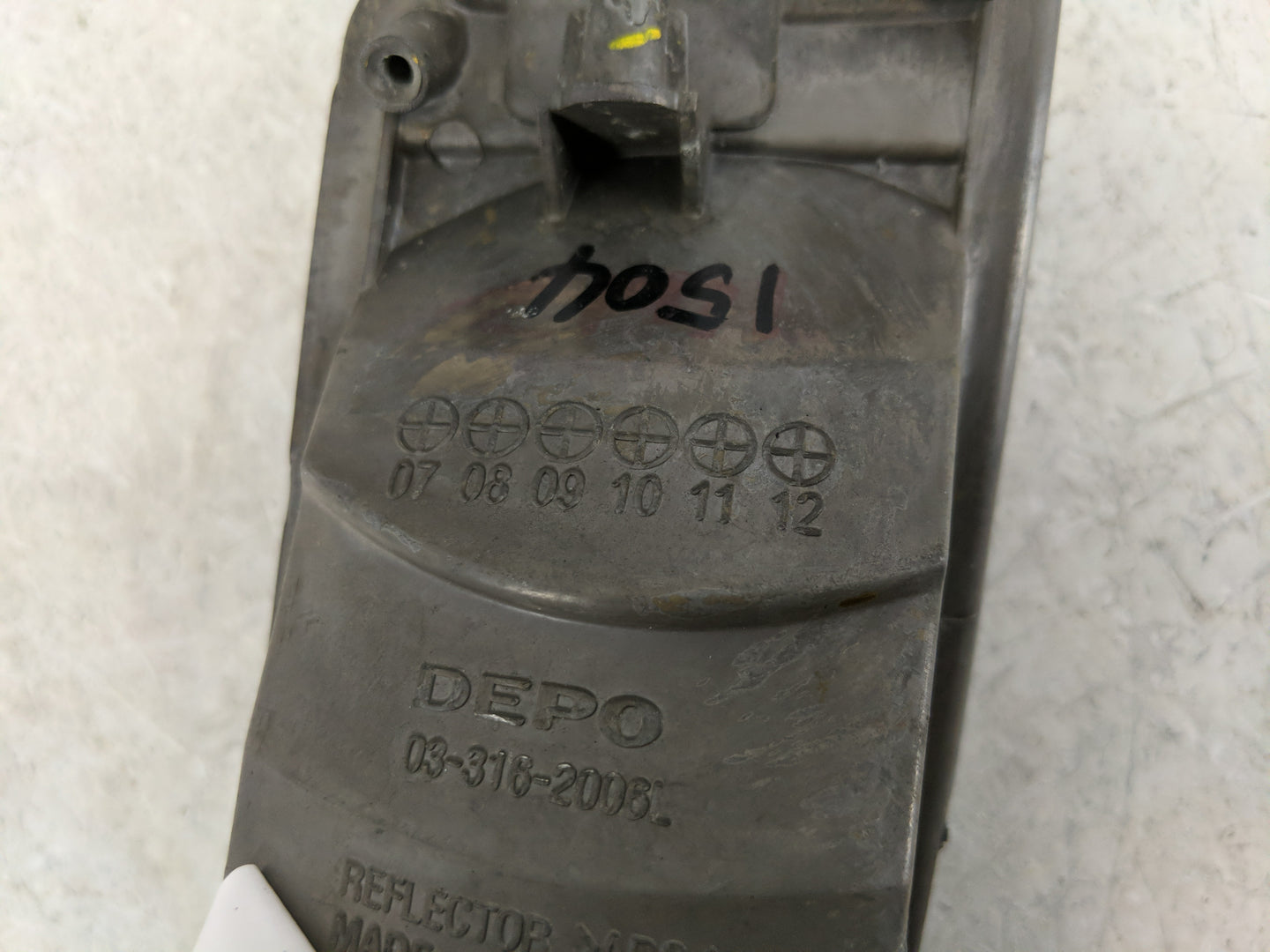 2007-2009 Mazda 3 Driver Left Oem Front Light Lamp - Oemusedautoparts1.com