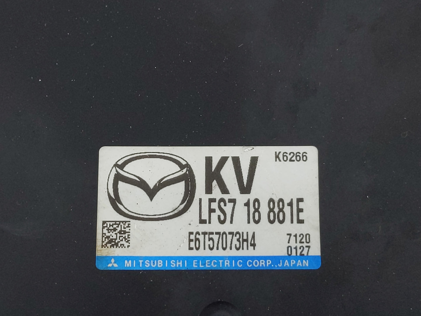 2007 Mazda 3 PCM Engine Control Computer ECU ECM PCU OEM P/N:LFS7 18 881E Fits OEM Used Auto Parts - Oemusedautoparts1.com