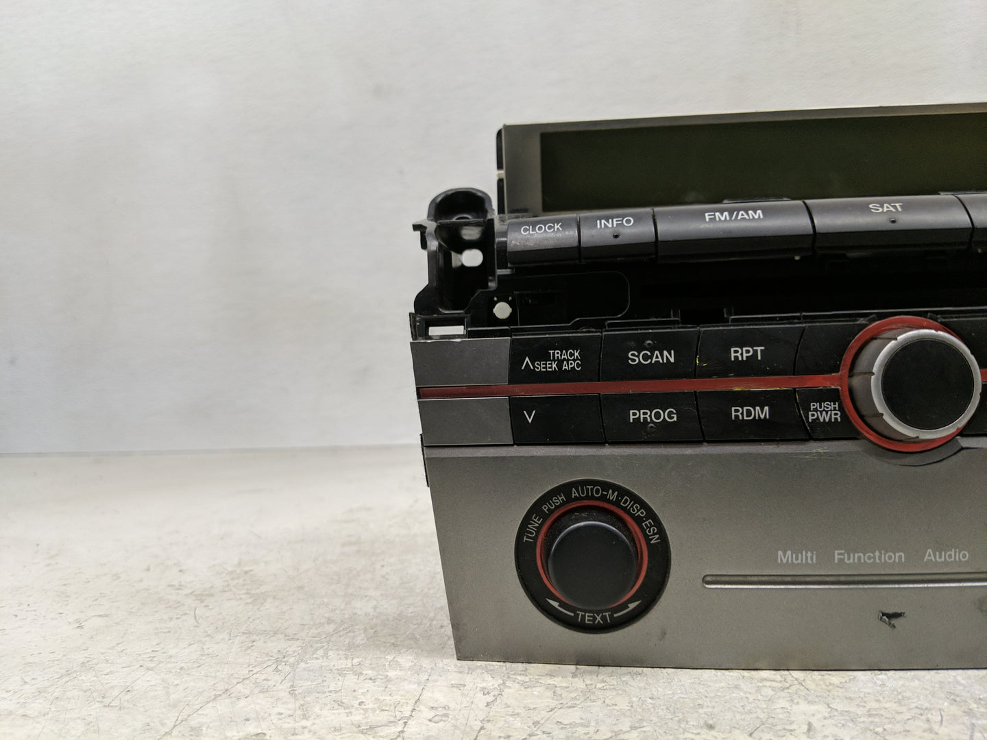 2006-2007 Mazda 3 Radio AM FM Cd Player Receiver Replacement Fits Fits 2006 2007 OEM Used Auto Parts - Oemusedautoparts1.com