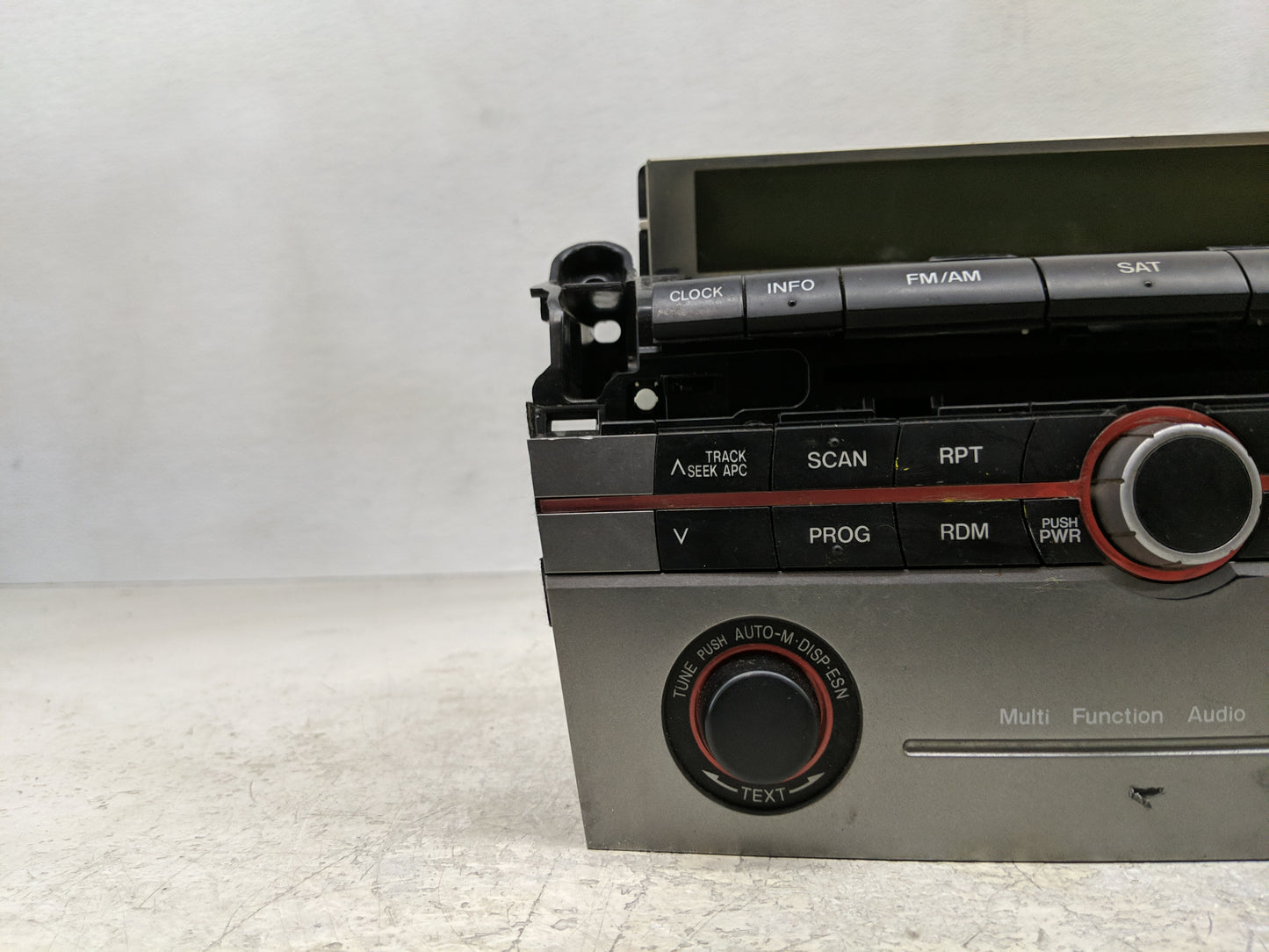 2006-2007 Mazda 3 Radio AM FM Cd Player Receiver Replacement Fits Fits 2006 2007 OEM Used Auto Parts - Oemusedautoparts1.com