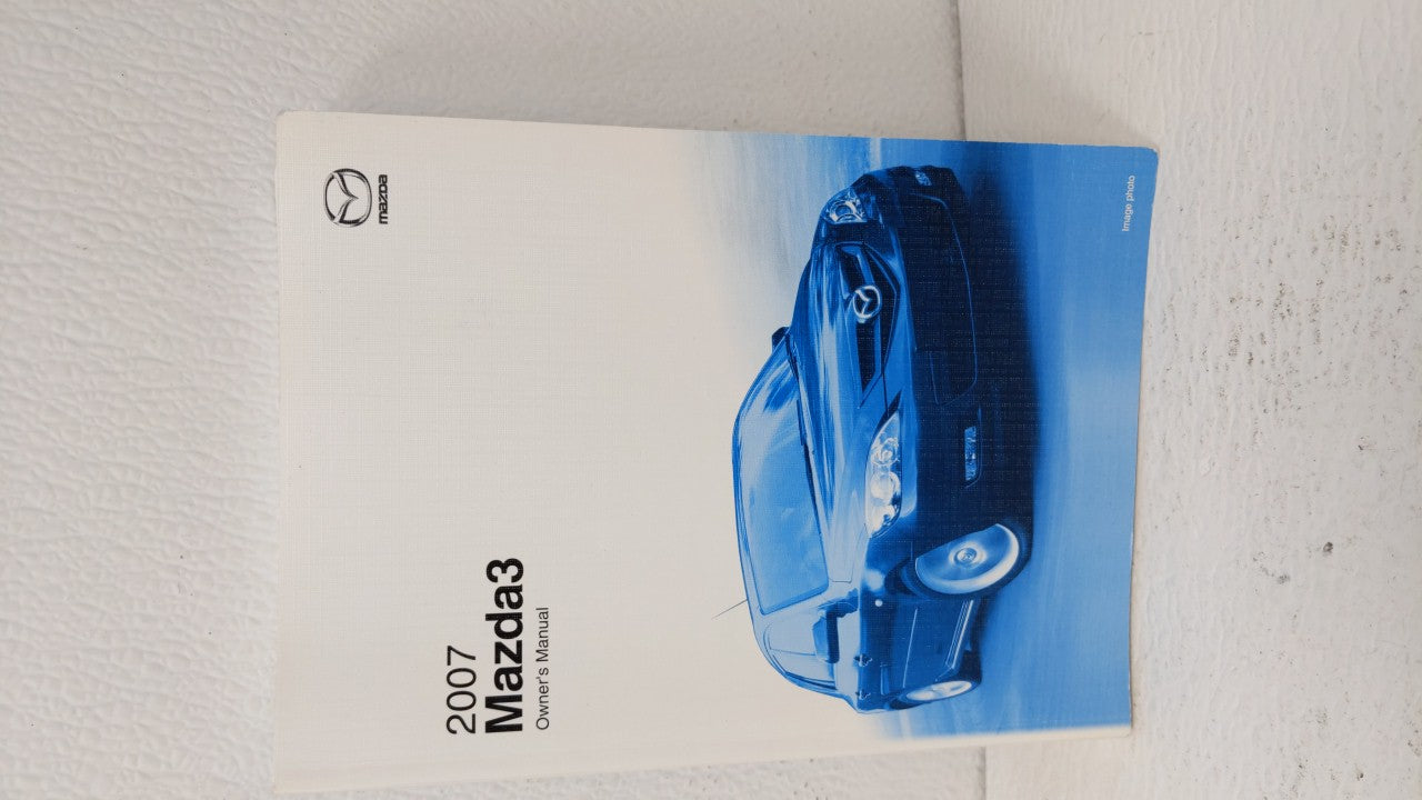 2007 Mazda 3 Owners Manual Book Guide OEM Used Auto Parts - Oemusedautoparts1.com