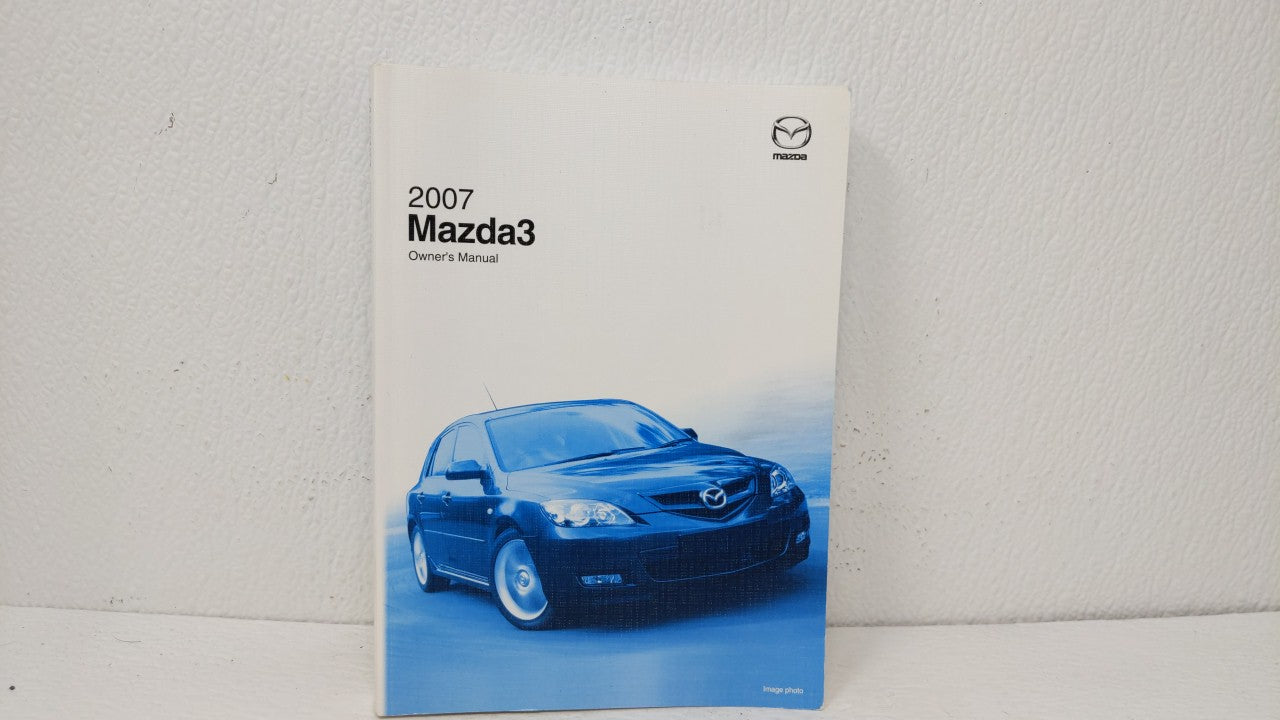 2007 Mazda 3 Owners Manual Book Guide OEM Used Auto Parts - Oemusedautoparts1.com