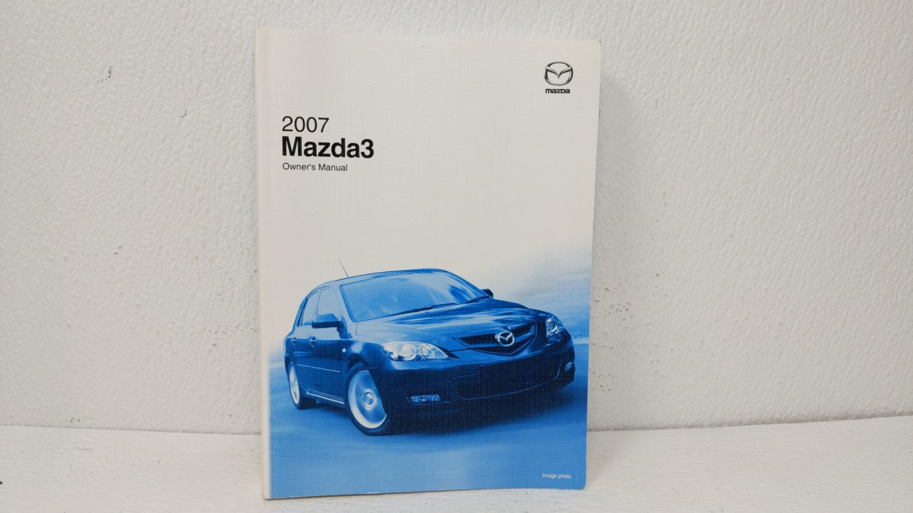 2007 Mazda 3 Owners Manual Book Guide OEM Used Auto Parts - Oemusedautoparts1.com