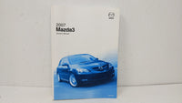 2007 Mazda 3 Owners Manual Book Guide OEM Used Auto Parts - Oemusedautoparts1.com