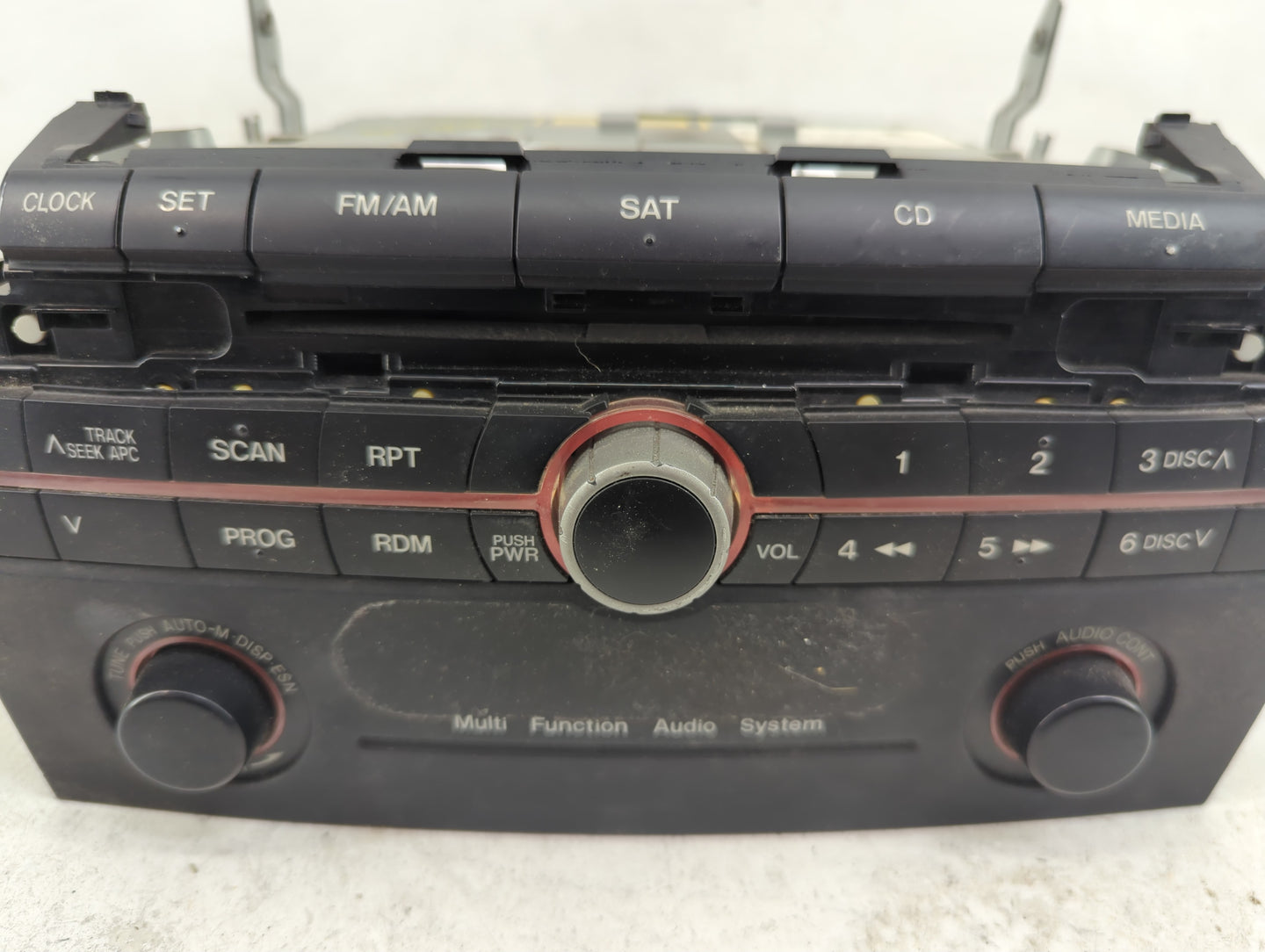 2007 Mazda 3 Radio AM FM Cd Player Receiver Replacement P/N:14797178 BR9E66AR0 Fits OEM Used Auto Parts - Oemusedautoparts1.