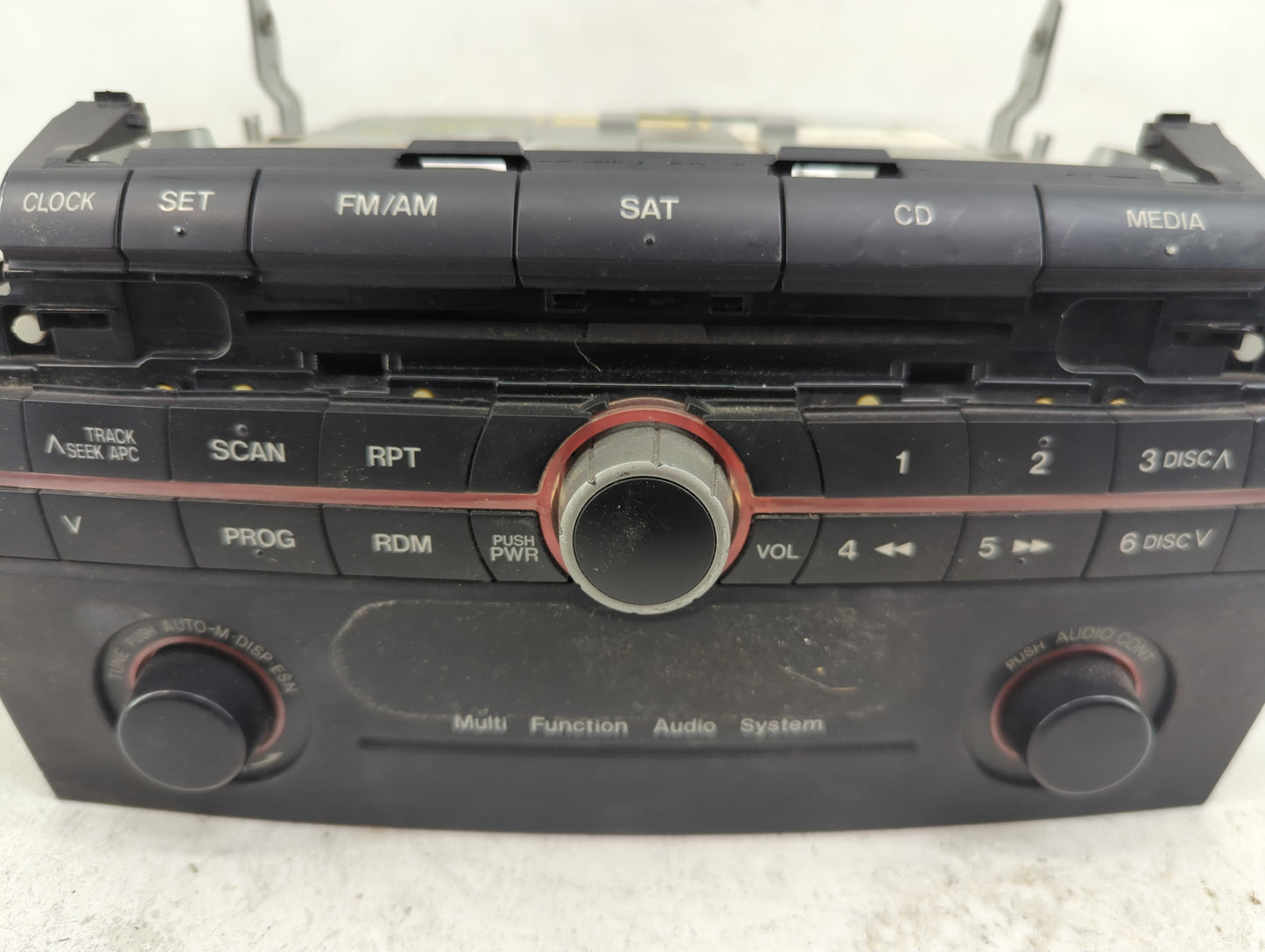 2007 Mazda 3 Radio AM FM Cd Player Receiver Replacement P/N:14797178 BR9E66AR0 Fits OEM Used Auto Parts - Oemusedautoparts1.