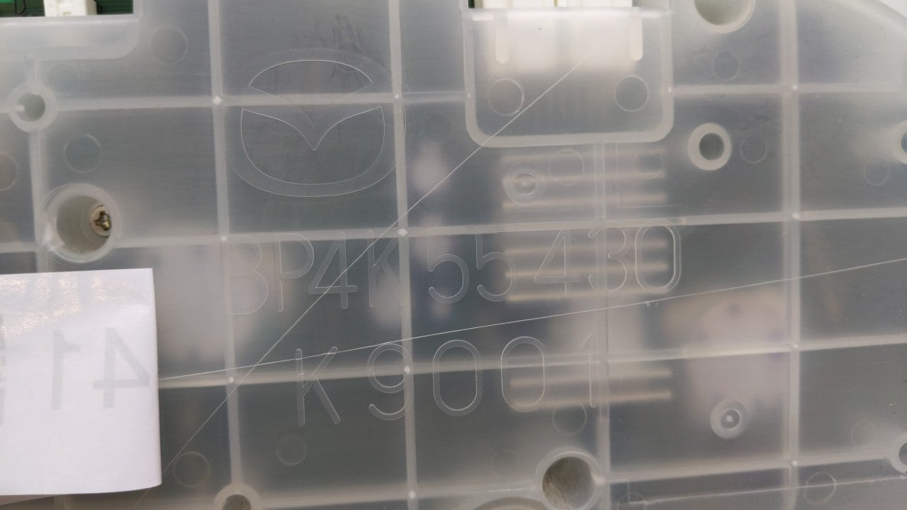 2007-2008 Mazda 3 Instrument Cluster Speedometer Gauges P/N:BP4K5 5430 K9001 84 BAR3 A Fits Fits 2007 2008 OEM Used Auto Par