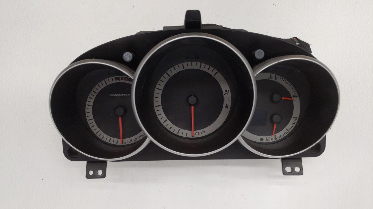 2007-2008 Mazda 3 Instrument Cluster Speedometer Gauges Fits Fits 2007 2008 OEM Used Auto Parts - Oemusedautoparts1.com