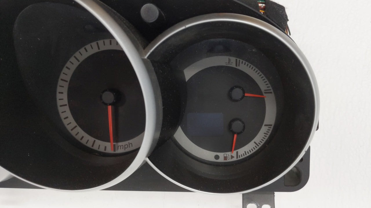 2007-2008 Mazda 3 Instrument Cluster Speedometer Gauges Fits Fits 2007 2008 OEM Used Auto Parts - Oemusedautoparts1.com