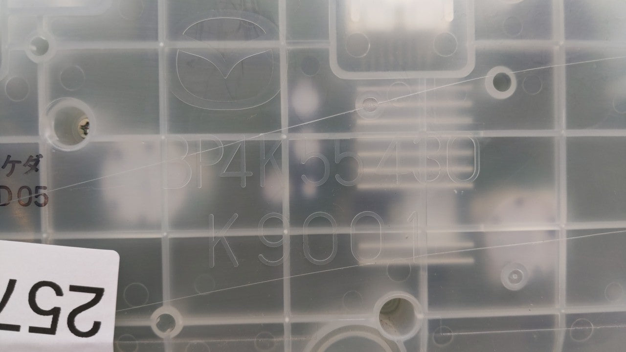 2007-2008 Mazda 3 Instrument Cluster Speedometer Gauges Fits Fits 2007 2008 OEM Used Auto Parts - Oemusedautoparts1.com