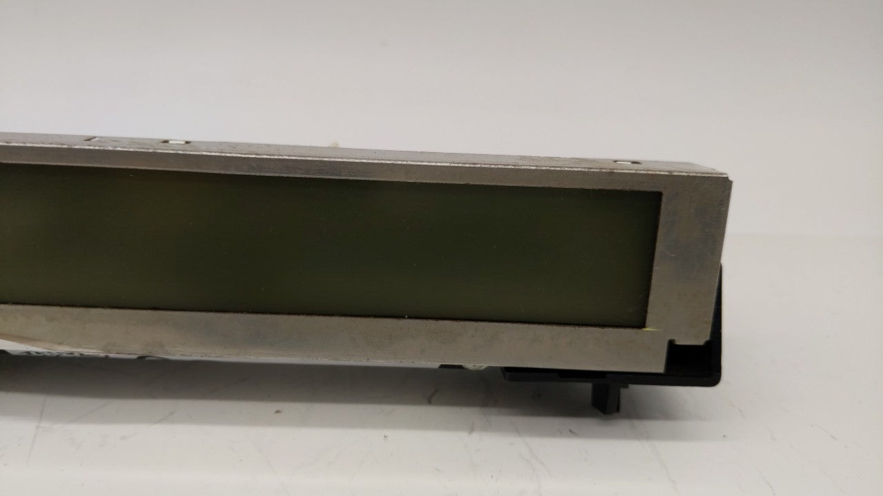 2006-2007 Mazda 3 Radio AM FM Cd Player Receiver Replacement Fits Fits 2006 2007 OEM Used Auto Parts - Oemusedautoparts1.com