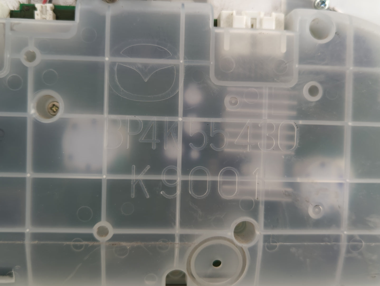 2007-2008 Mazda 3 Instrument Cluster Speedometer Gauges P/N:BP4K55430 Fits Fits 2007 2008 OEM Used Auto Parts - Oemusedautop