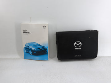 2007 Mazda 3 Owners Manual Book Guide OEM Used Auto Parts - Oemusedautoparts1.com