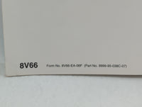 2007 Mazda 3 Owners Manual Book Guide OEM Used Auto Parts - Oemusedautoparts1.com