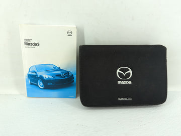 2007 Mazda 3 Owners Manual Book Guide OEM Used Auto Parts - Oemusedautoparts1.com