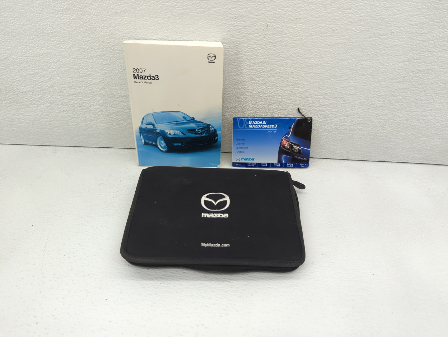2007 Mazda 3 Owners Manual Book Guide OEM Used Auto Parts - Oemusedautoparts1.com