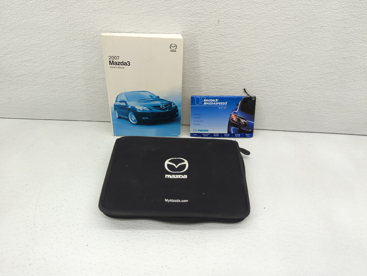 2007 Mazda 3 Owners Manual Book Guide OEM Used Auto Parts - Oemusedautoparts1.com