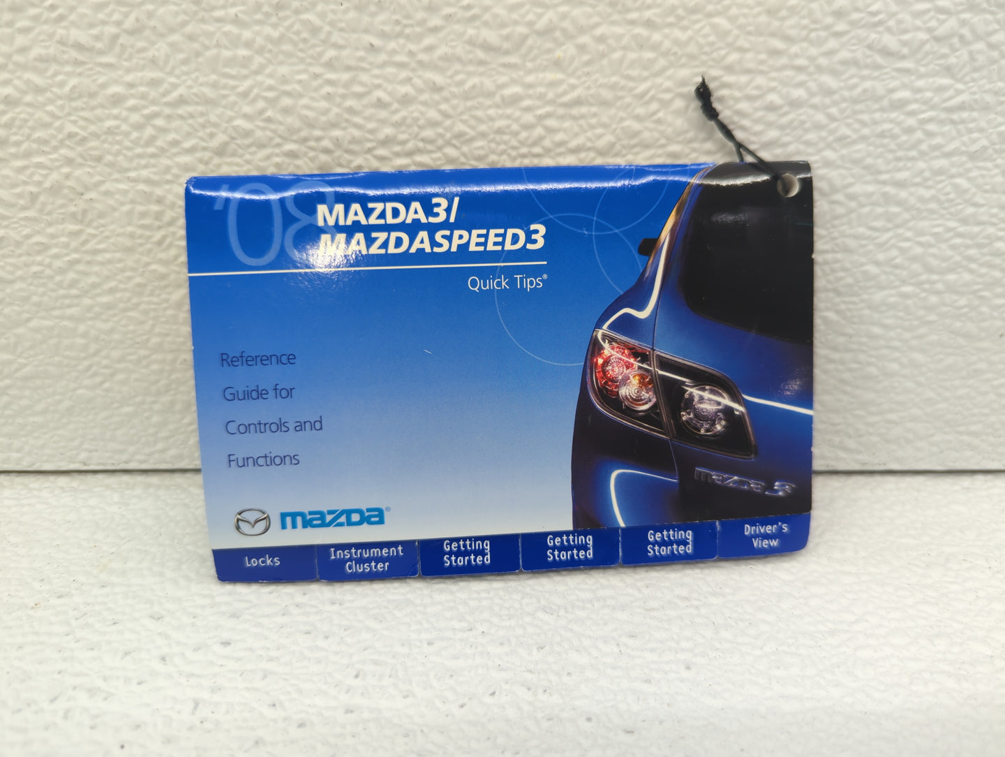 2007 Mazda 3 Owners Manual Book Guide OEM Used Auto Parts - Oemusedautoparts1.com