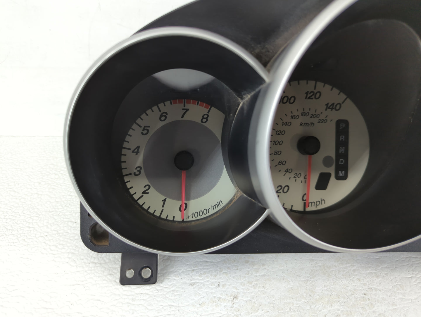 2007-2008 Mazda 3 Instrument Cluster Speedometer Gauges P/N:85 BAS1 A LG BBN4 K BP4K55430, 87 BAR9 A Fits Fits 2007 2008 OEM