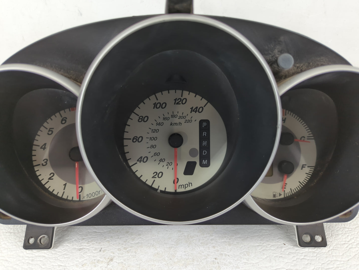 2007-2008 Mazda 3 Instrument Cluster Speedometer Gauges P/N:85 BAS1 A LG BBN4 K BP4K55430, 87 BAR9 A Fits Fits 2007 2008 OEM