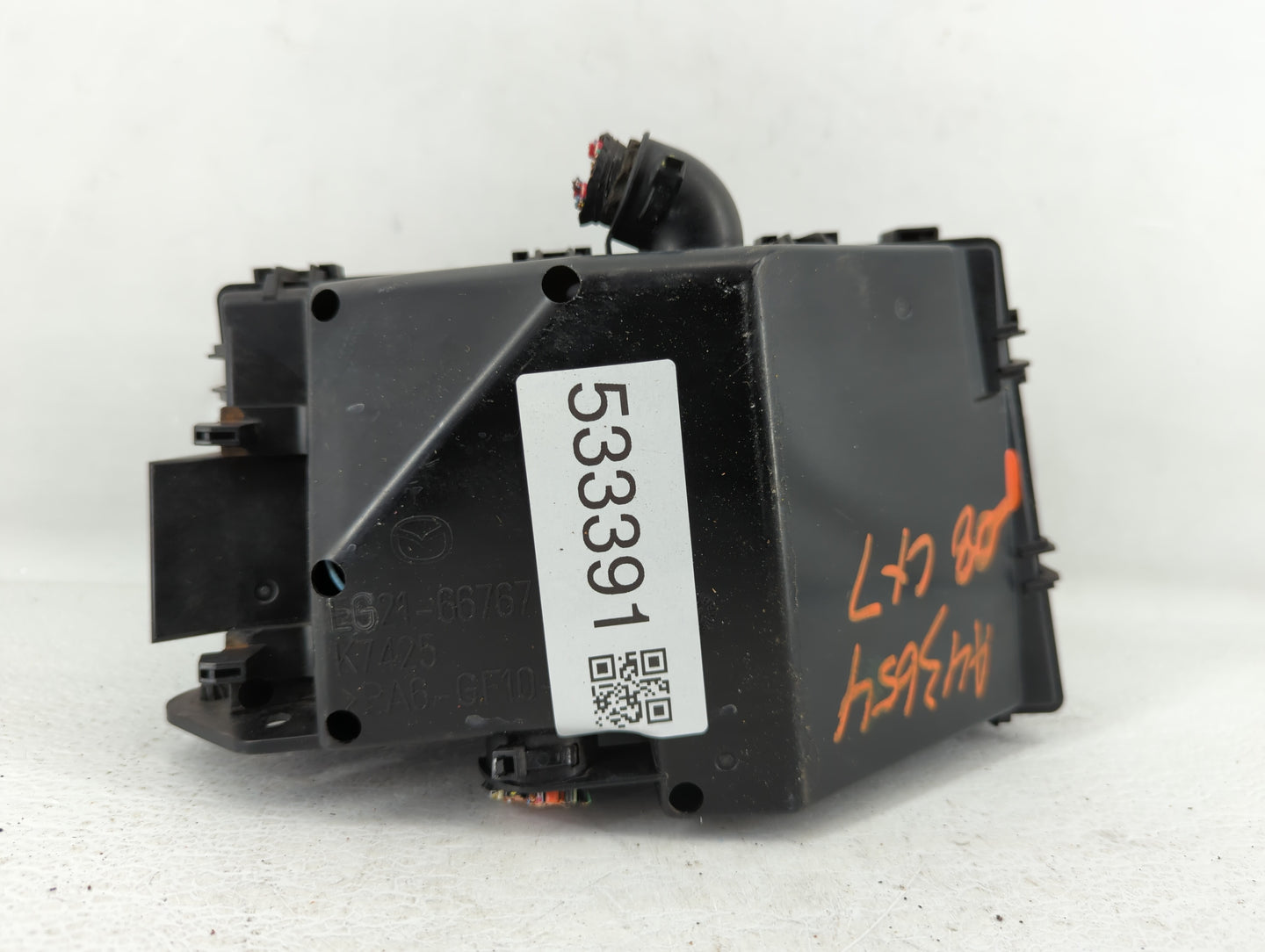 2004-2009 Mazda 3 Fusebox Fuse Box Panel Relay Module P/N:BP4K-66765 Fits Fits 2004 2005 2006 2007 2008 2009 OEM Used Auto P