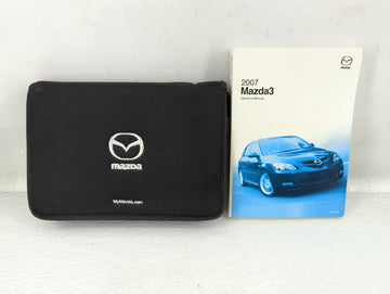 2007 Mazda 3 Owners Manual Book Guide P/N:9999-95-038C-07 OEM Used Auto Parts - Oemusedautoparts1.com