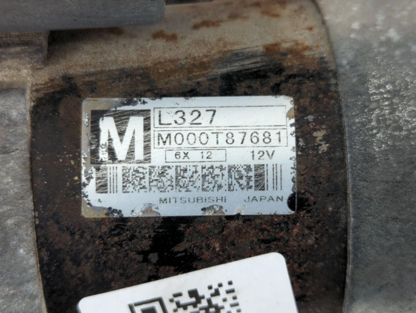 2004-2009 Mazda 3 Car Starter Motor Solenoid OEM P/N:M000T87681 Fits Fits 2004 2005 2006 2007 2008 2009 OEM Used Auto Parts 