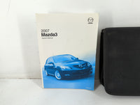 2007 Mazda 3 Owners Manual Book Guide P/N:9999-95-038C-07 OEM Used Auto Parts - Oemusedautoparts1.com
