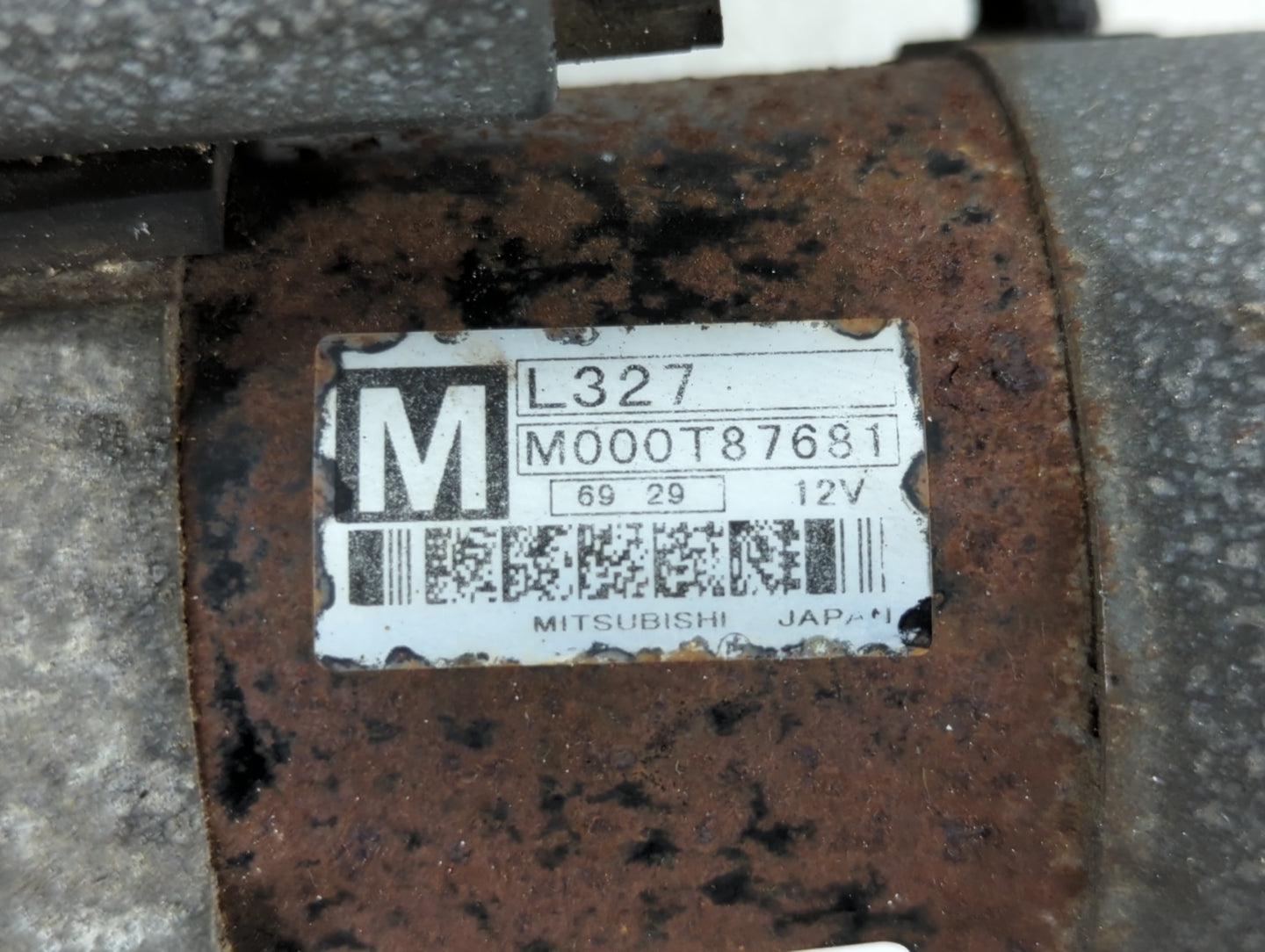2004-2009 Mazda 3 Car Starter Motor Solenoid OEM P/N:M000T87681 L327 Fits Fits 2004 2005 2006 2007 2008 2009 2010 OEM Used A