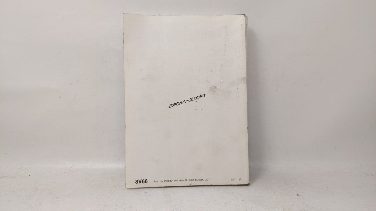 2007 Mazda 3 Owners Manual Book Guide OEM Used Auto Parts - Oemusedautoparts1.com