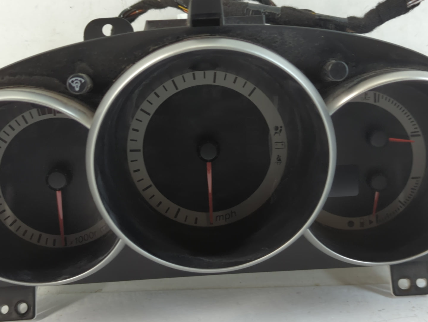 2007-2008 Mazda 3 Instrument Cluster Speedometer Gauges P/N:3P4K55430 Fits Fits 2007 2008 OEM Used Auto Parts - Oemusedautop
