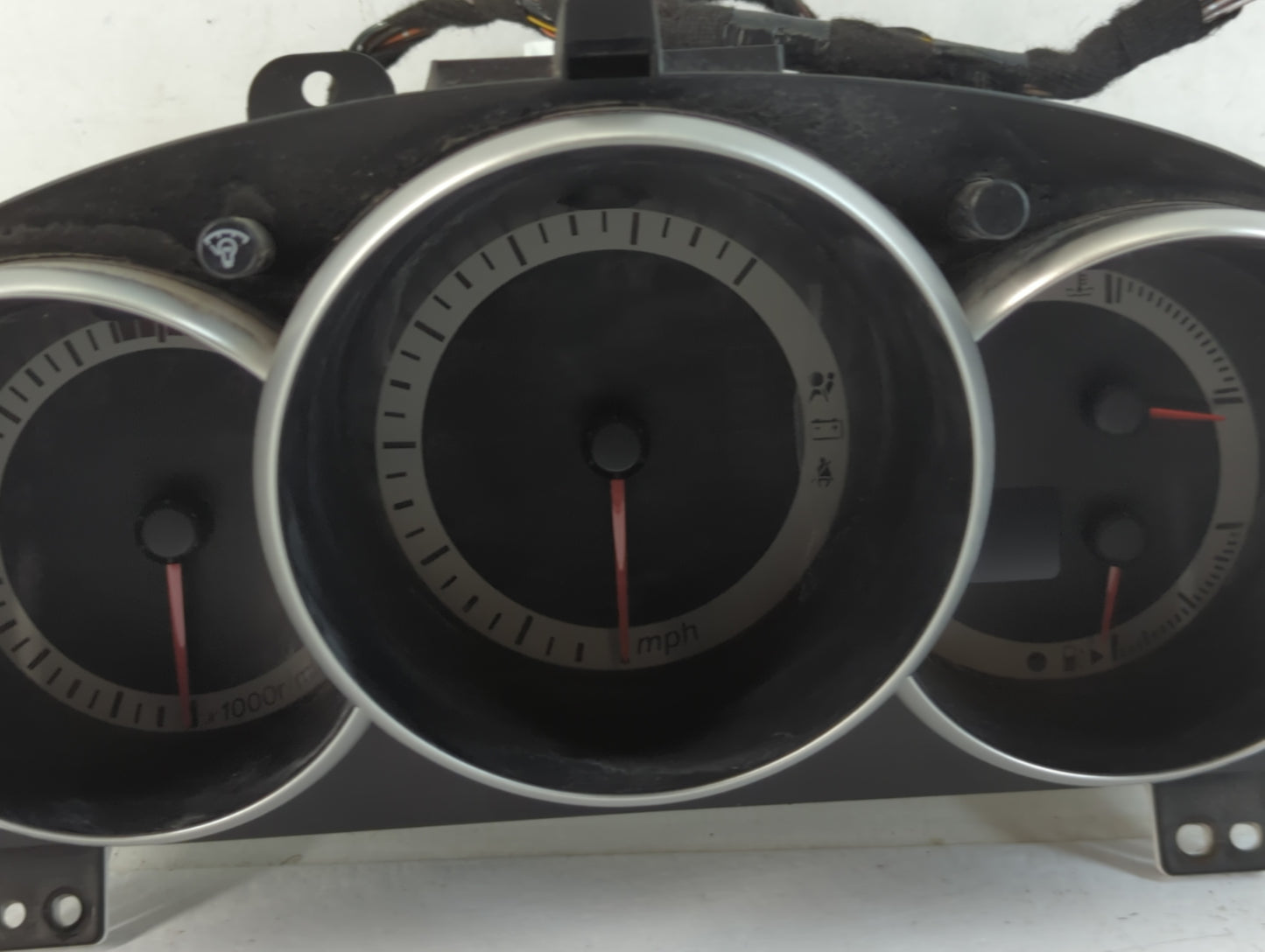 2007-2008 Mazda 3 Instrument Cluster Speedometer Gauges P/N:3P4K55430 Fits Fits 2007 2008 OEM Used Auto Parts - Oemusedautop